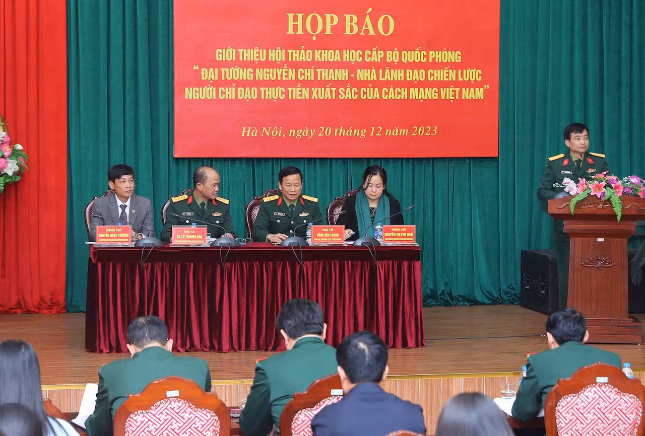 Tổ chức hội thảo khoa học kỷ niệm 110 năm ngày sinh Đại tướng Nguyễn Chí Thanh -0
