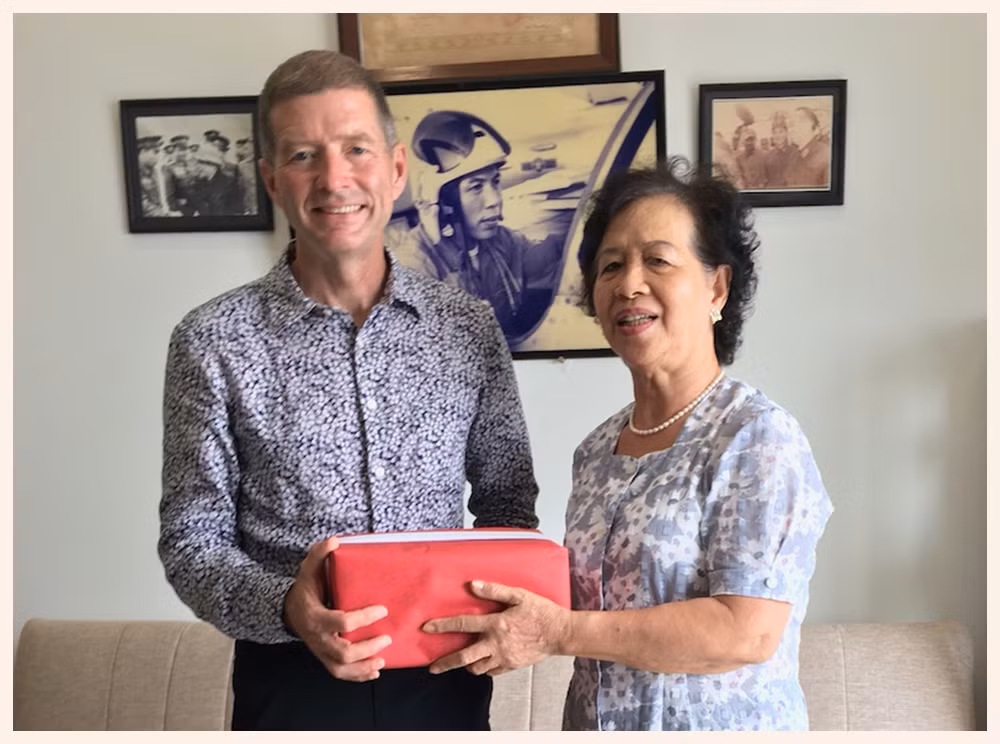 Cựu binh Thomas Wilber: Đến Việt Nam để tìm sự bình yên -0