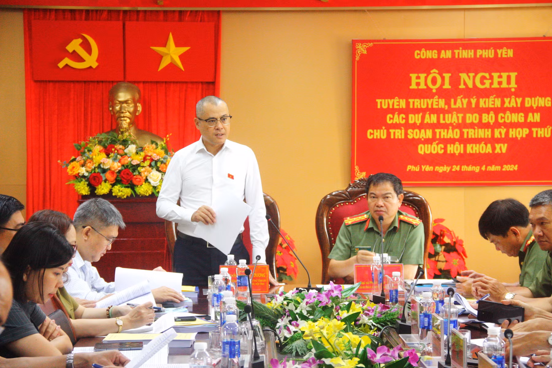 Công an Phú Yên lấy ý kiến xây dựng các dự án Luật do Bộ Công an chủ trì soạn thảo -0