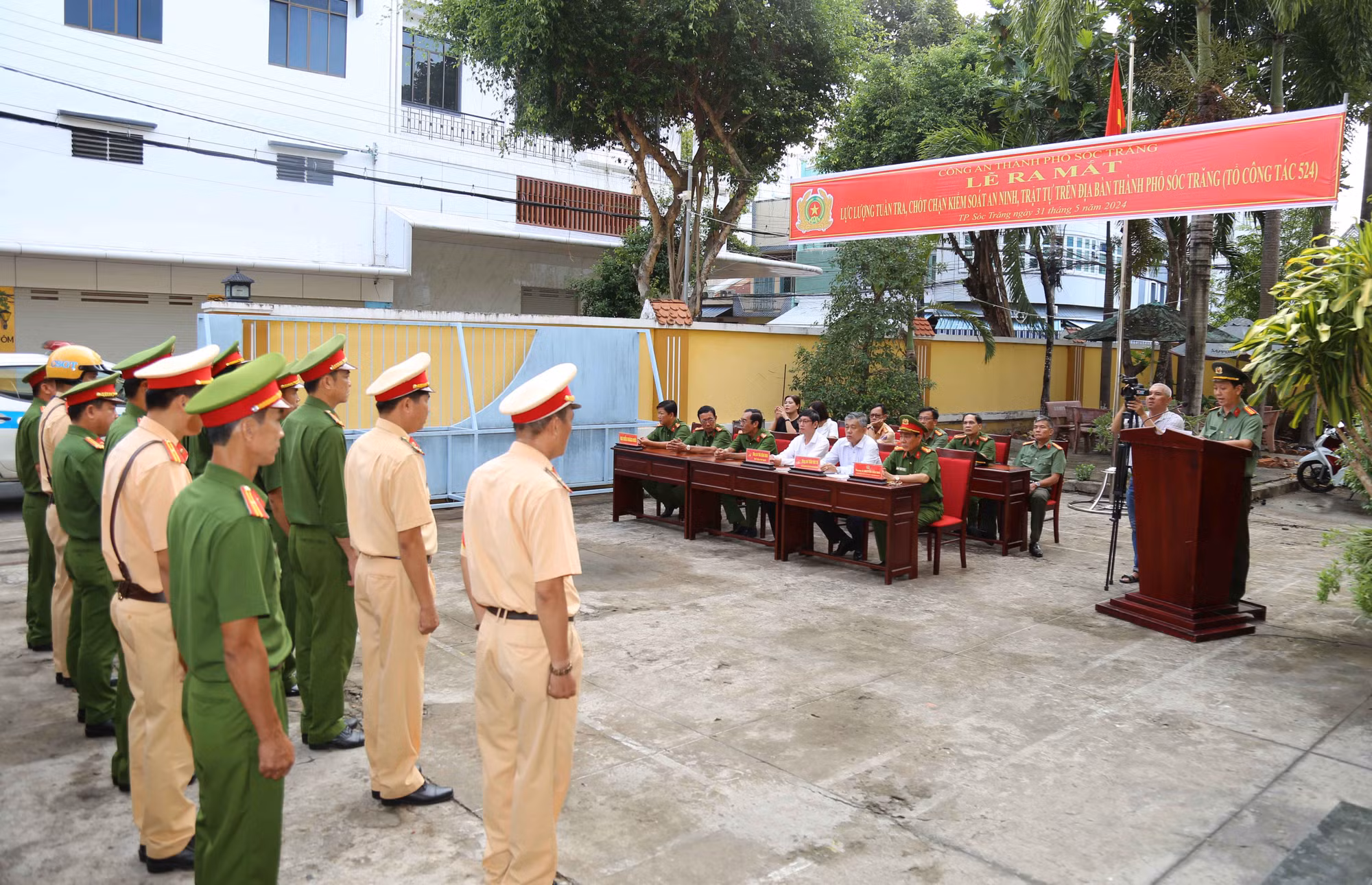 Ra mắt Tổ công tác 524 Công an TP Sóc Trăng -0