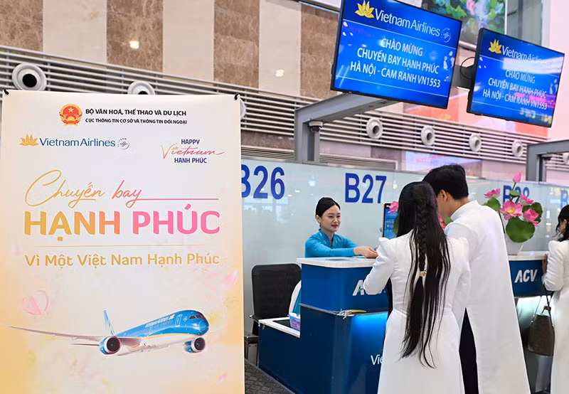 Vietnam Airlines lan tỏa thông điệp “Việt Nam hạnh phúc” từ bầu trời -0
