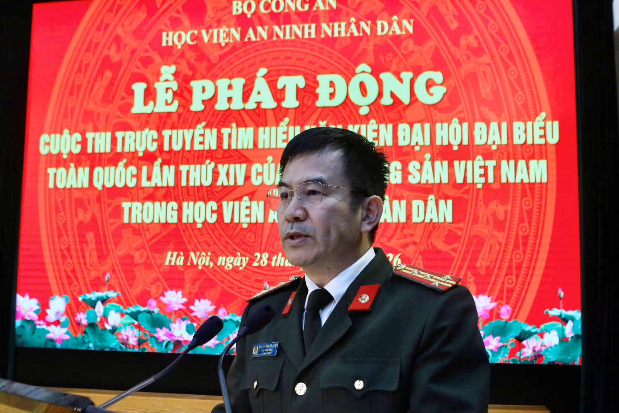 Học viện ANND phát động Cuộc thi trực tuyến tìm hiểu Văn kiện đại hội lần thứ XIV của Đảng -0