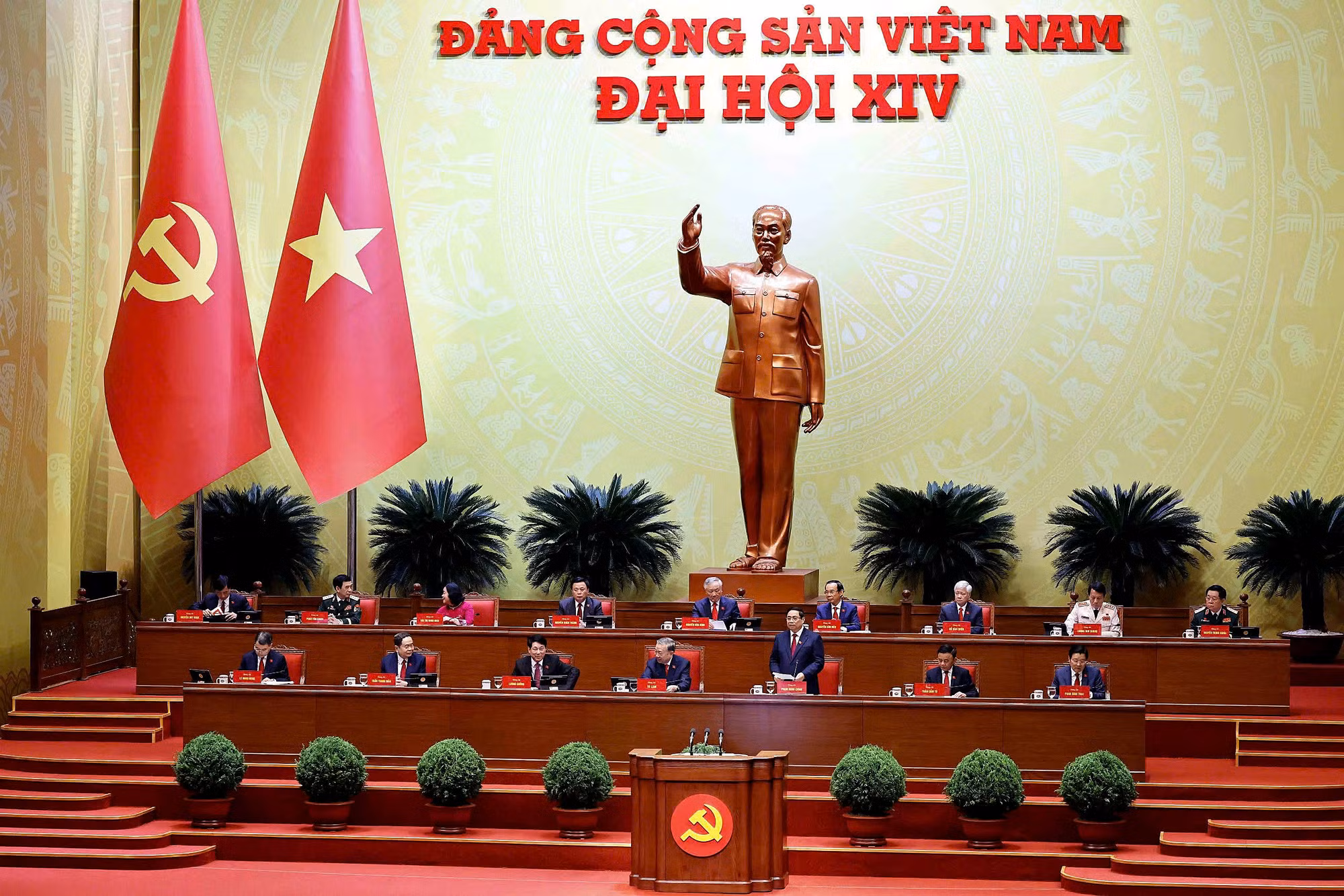 Quyết định những vấn chiến lược đối với tương lai, vận mệnh của dân tộc ảnh 1 Khai mạc trọng thể Đại hội đại biểu toàn quốc lần thứ XIV: quyết định những vấn đề mang tính chiến lược đối với tương lai, vận mệnh của dân tộc -0