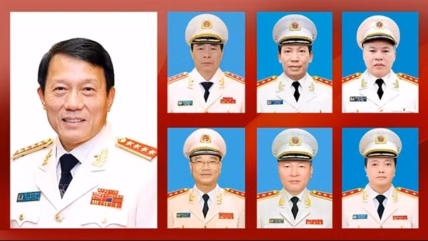 Tiểu sử 7 đồng chí lãnh đạo Bộ Công an trúng cử Ban Chấp hành Trung ương Đảng khoá XIV