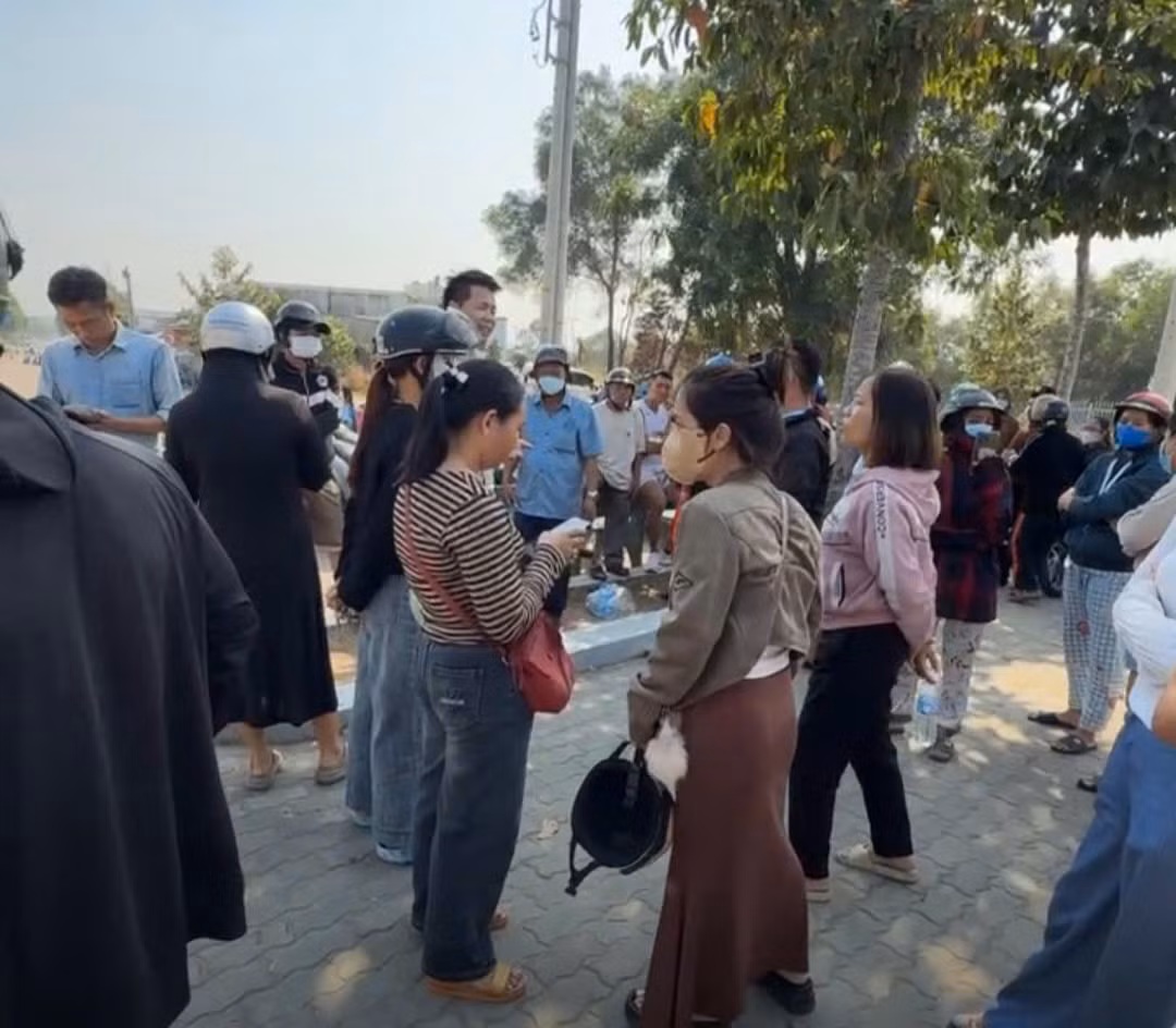 Phụ huynh bất an khi phát hiện thịt heo chuyển màu xanh đưa vào trường học -0