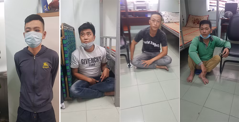Bắt giữ nhóm đối tượng thực hiện hàng loạt vụ cướp giật tài sản -0