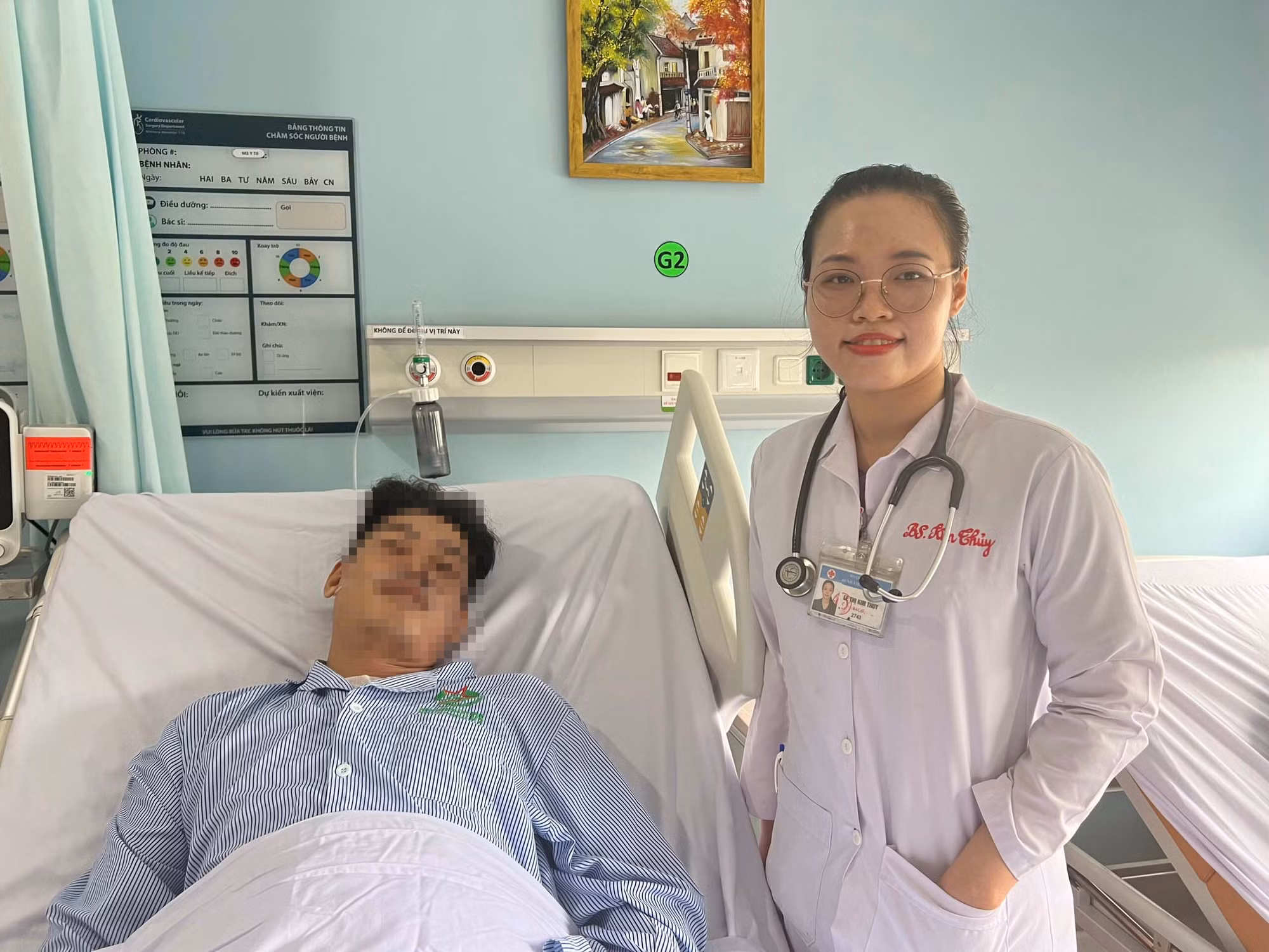 Cấp cứu tối khẩn, cứu sống bệnh nhân bị vết thương tim nguy hiểm -0