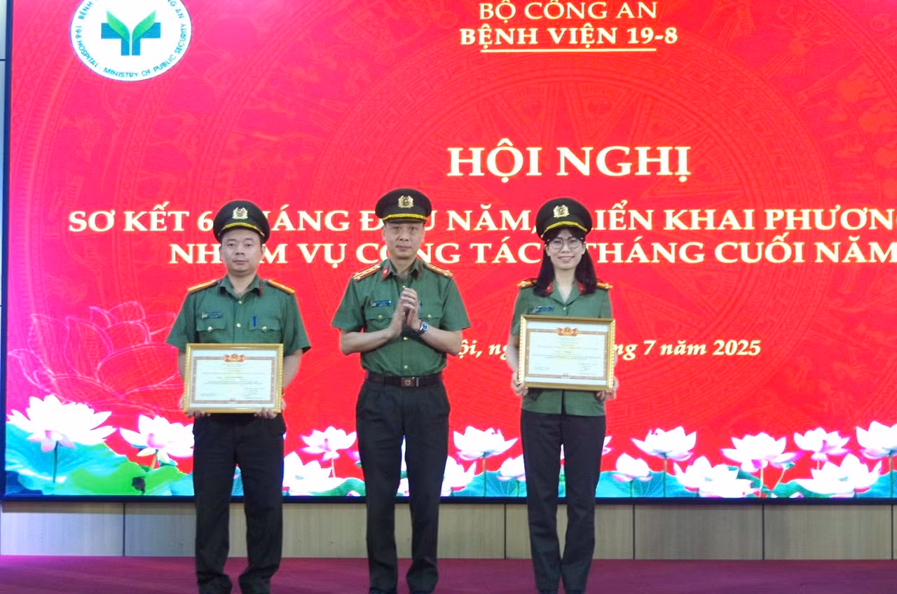 Bệnh viện 19-8 sơ kết 6 tháng đầu năm -0