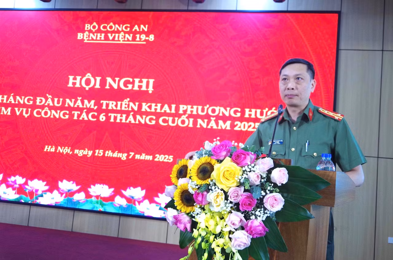 Bệnh viện 19-8 sơ kết 6 tháng đầu năm -0