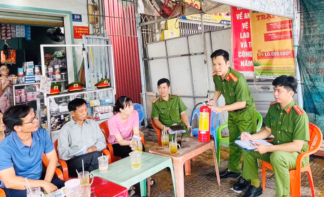 Phát huy hiệu quả Tổ liên gia an toàn PCCC sau khi thực hiện chính quyền địa phương 2 cấp -0
