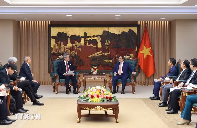 Thủ tướng Phạm Minh Chính tiếp Tổng giám đốc Tập đoàn Marubeni -0
