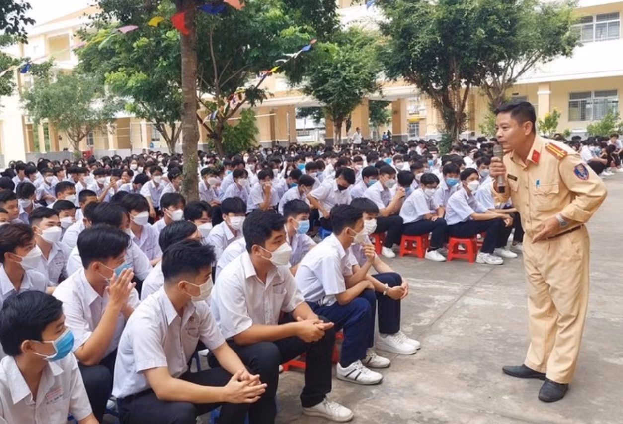 TNGT liên quan đến học sinh tại Long An giảm rõ rệt -0