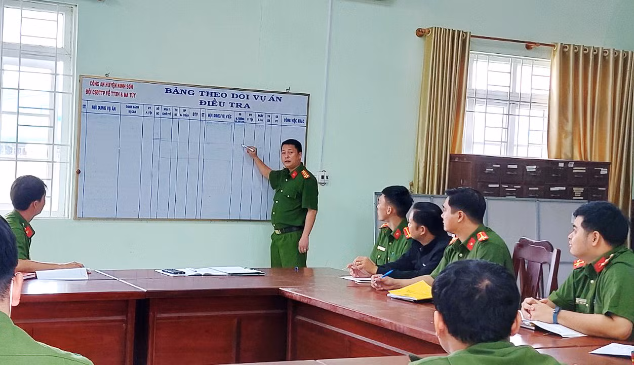 Công an Ninh Thuận đấu tranh hiệu quả với tội phạm hình sự sau một tháng ra quân -0