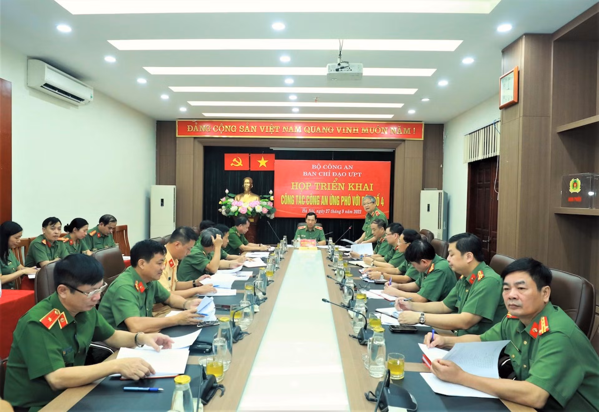 Chủ động phương án, kế hoạch ứng phó thiên tai, tìm kiếm cứu nạn gắn với công tác bảo đảm ANTT -0