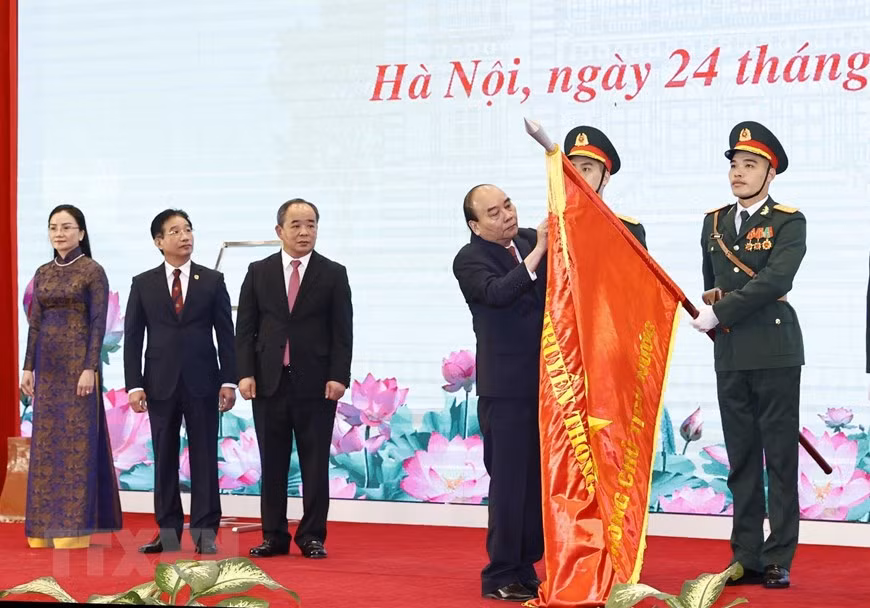 Tổng Bí thư, Chủ tịch nước dự kỷ niệm 30 năm tái lập VP Chủ tịch nước -3