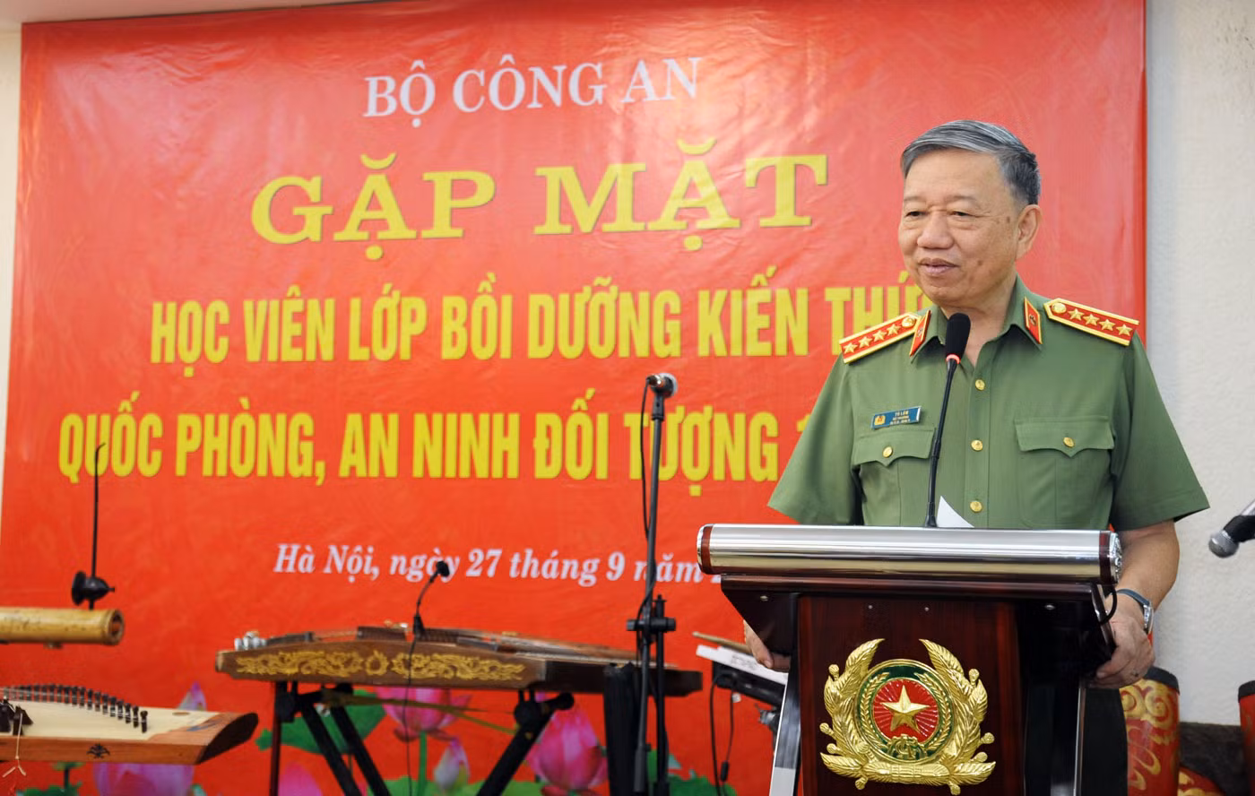 Bộ Công an gặp mặt học viên Lớp bồi dưỡng kiến thức Quốc phòng, An ninh đối tượng 1, Khóa 87 -0