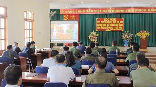 Tăng cường tuyên truyền, vận động nhân dân tham gia phong trào toàn dân bảo vệ an ninh Tổ quốc