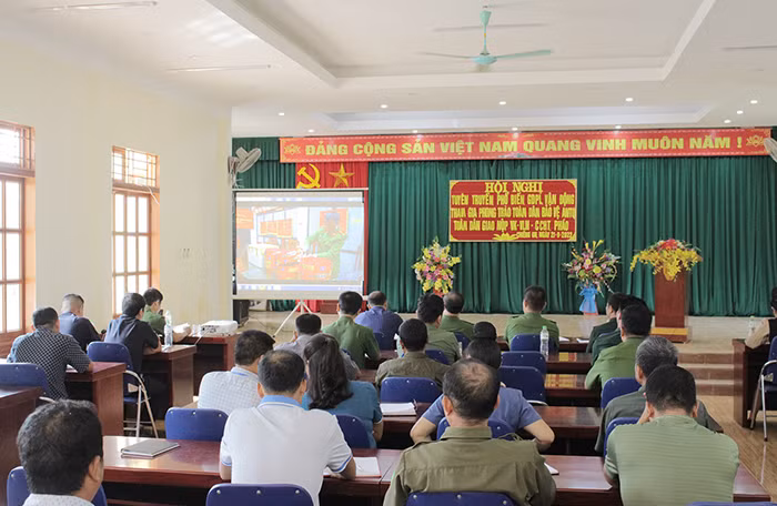 Tăng cường tuyên truyền, vận động nhân dân tham gia phong trào toàn dân bảo vệ an ninh Tổ quốc -0