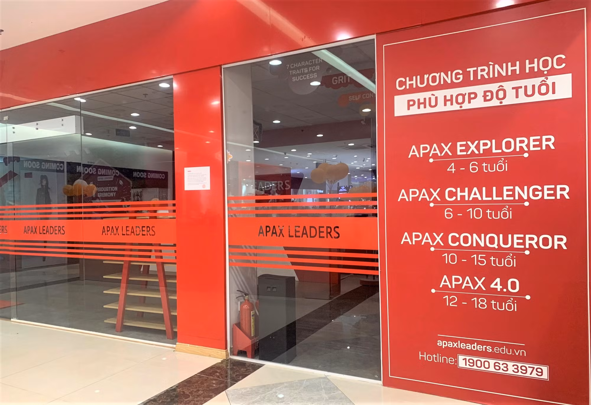 Trung tâm Anh ngữ Apax Leaders Buôn Ma Thuột đóng cửa vì bị đòi tiền mặt bằng -0