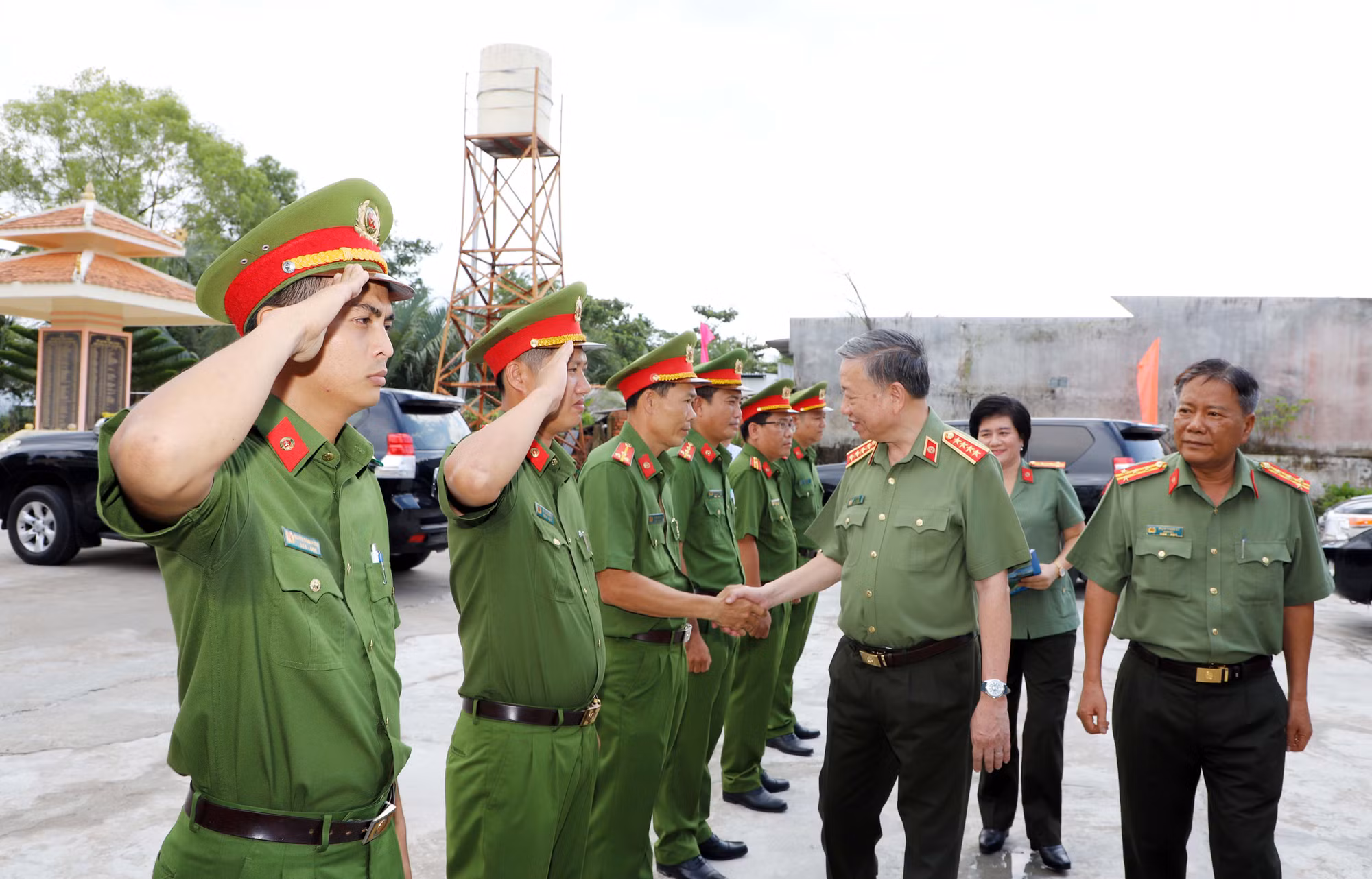 Bộ trưởng Tô Lâm dự Ngày hội TDBV ANTQ tại Cà Mau -0