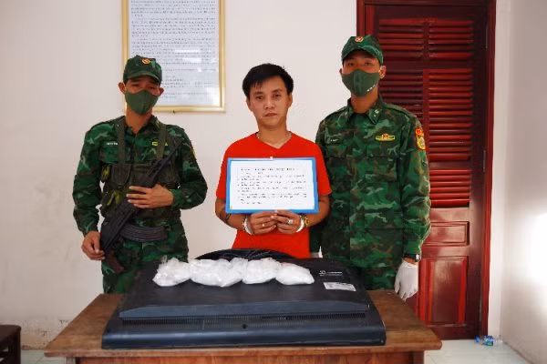 Giấu ma túy trong tivi vận chuyển khu vực vành đai biên giới -0