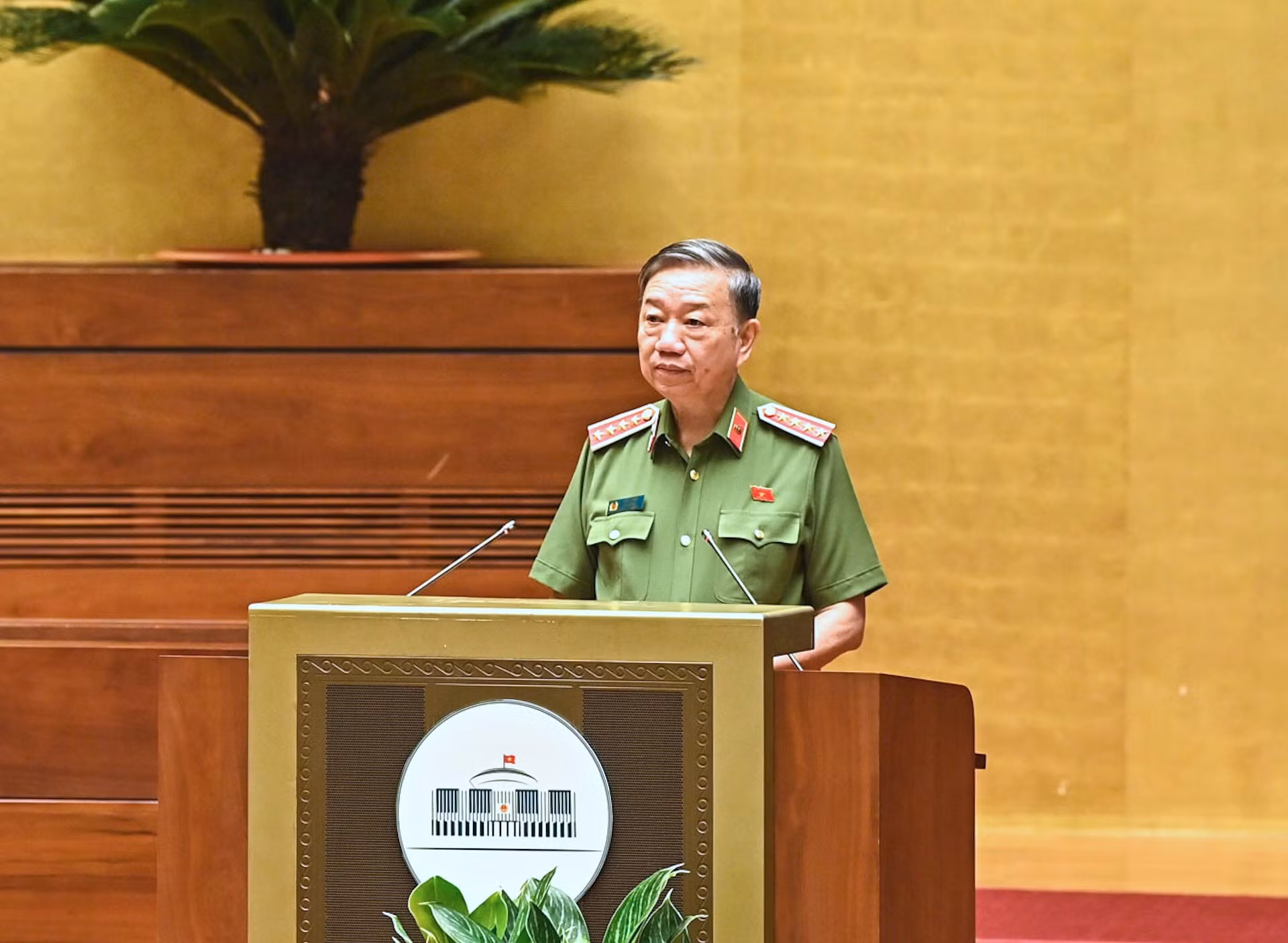 Bộ trưởng Tô Lâm trả lời chất vấn trước Quốc hội về nhóm vấn đề liên quan ANTT -0
