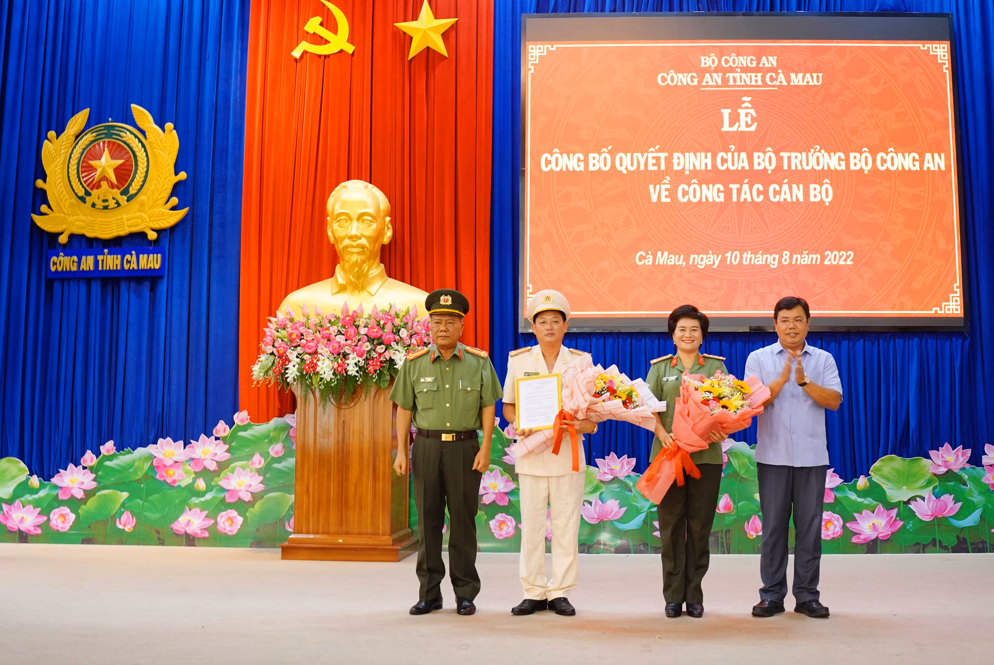 Công an tỉnh Cà Mau có tân Phó Giám đốc -0