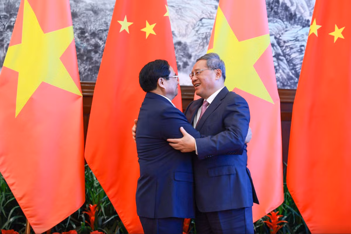 Thủ tướng Phạm Minh Chính hội đàm với Thủ tướng Trung Quốc Lý Cường -0