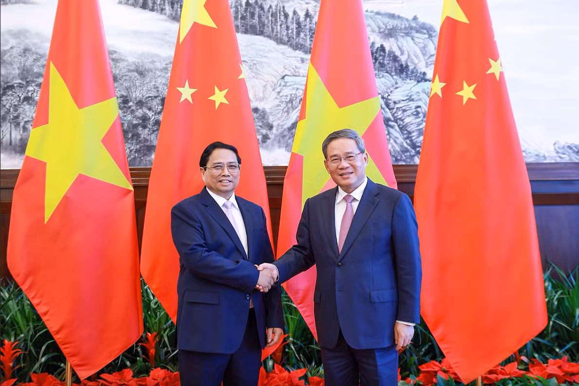 Thủ tướng Phạm Minh Chính hội đàm với Thủ tướng Trung Quốc Lý Cường -0