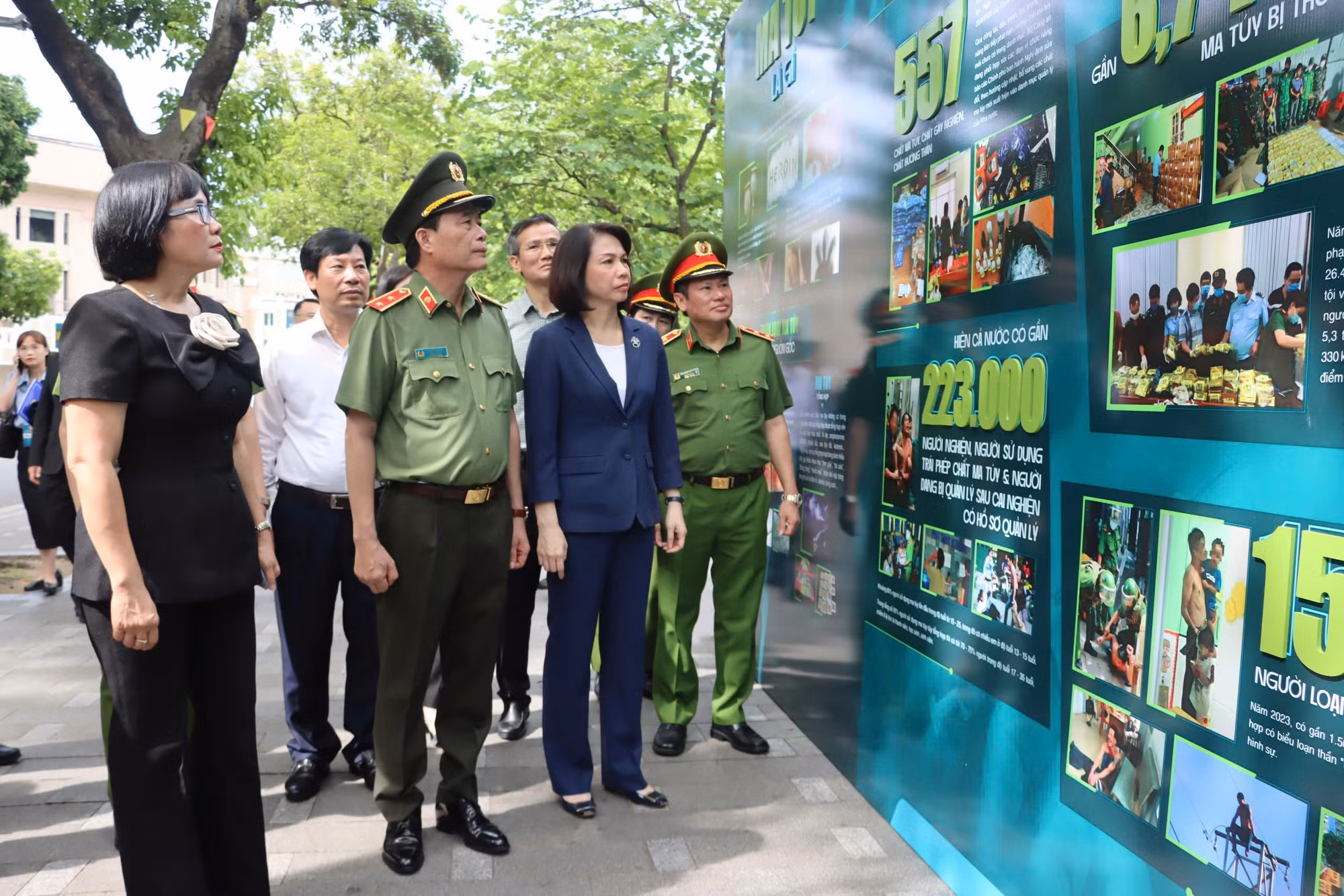 Không để ma túy còn đất sống, giữ gìn sự bình yên của nhân dân -0