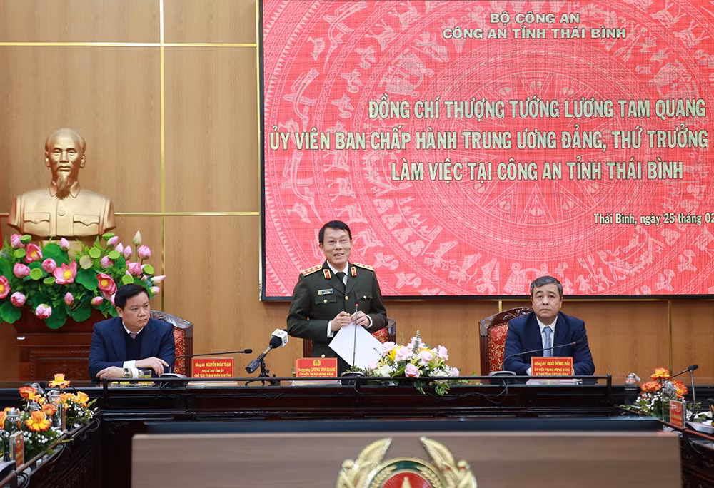 Công an tỉnh Thái Bình chủ động công tác đảm bảo ANTT trên địa bàn từ cơ sở -0