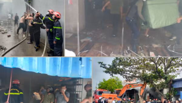 Công an Hải Phòng khống chế 2 đám cháy trong ngày, giảm thiểu thiệt hại