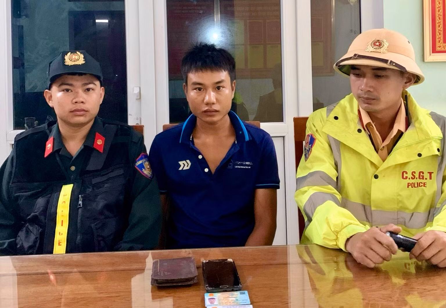 Trạm CSGT bắt giữ đối tượng giết người sau 5 giờ gây án -0