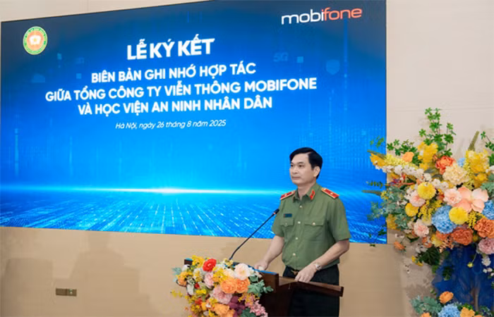 MobiFone và Học viện An ninh nhân dân chung tay phát triển nguồn nhân lực an ninh số -0