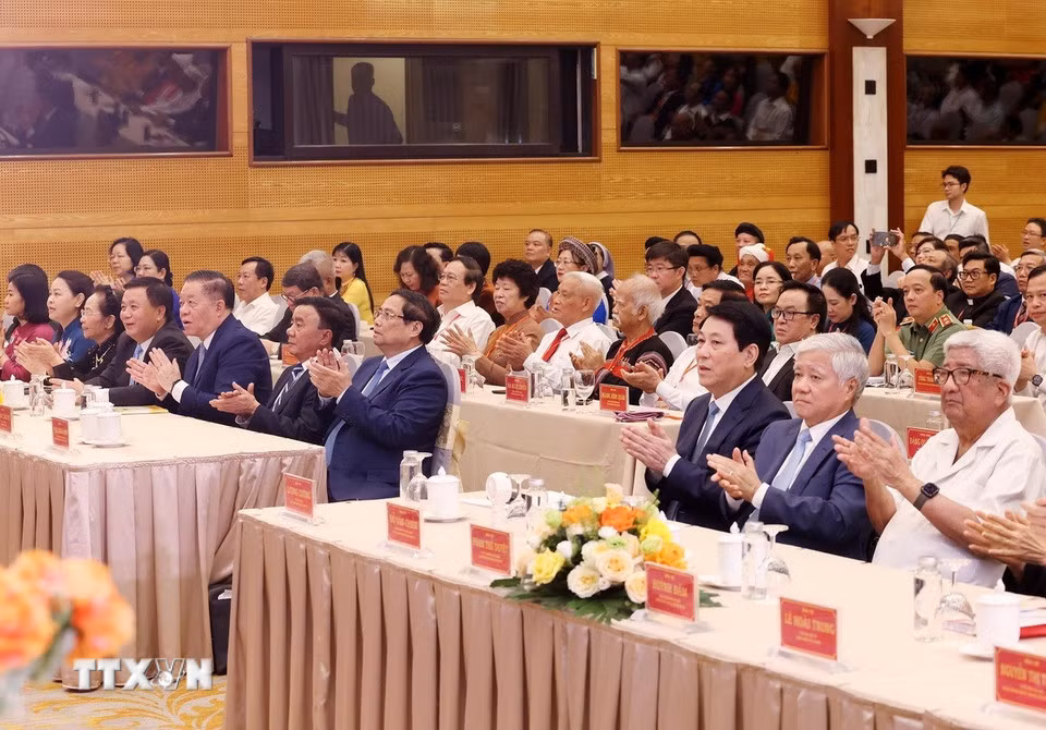 Chủ tịch nước: Mỗi thắng lợi của dân tộc đều bắt nguồn từ sức mạnh đại đoàn kết -0