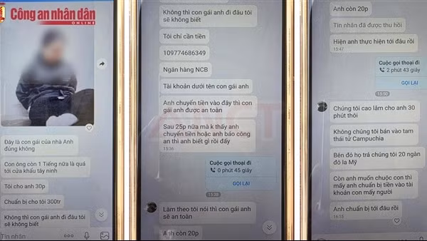 Giải cứu thiếu nữ bị “bắt cóc online”, chiếm đoạt trên 460 triệu đồng