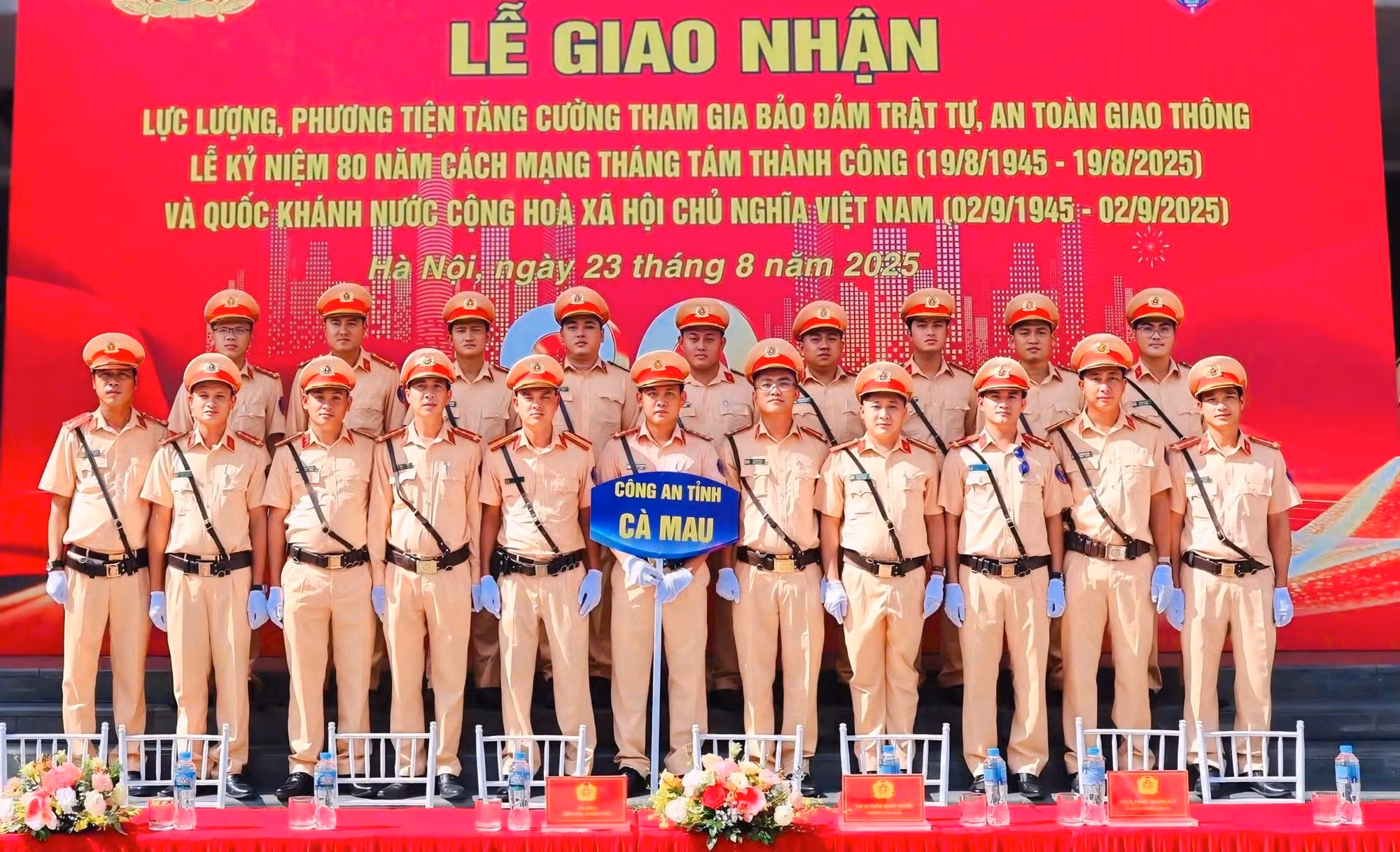 Công an tỉnh cực Nam Tổ quốc bảo vệ tuyệt đối an toàn Lễ Quốc khánh -0