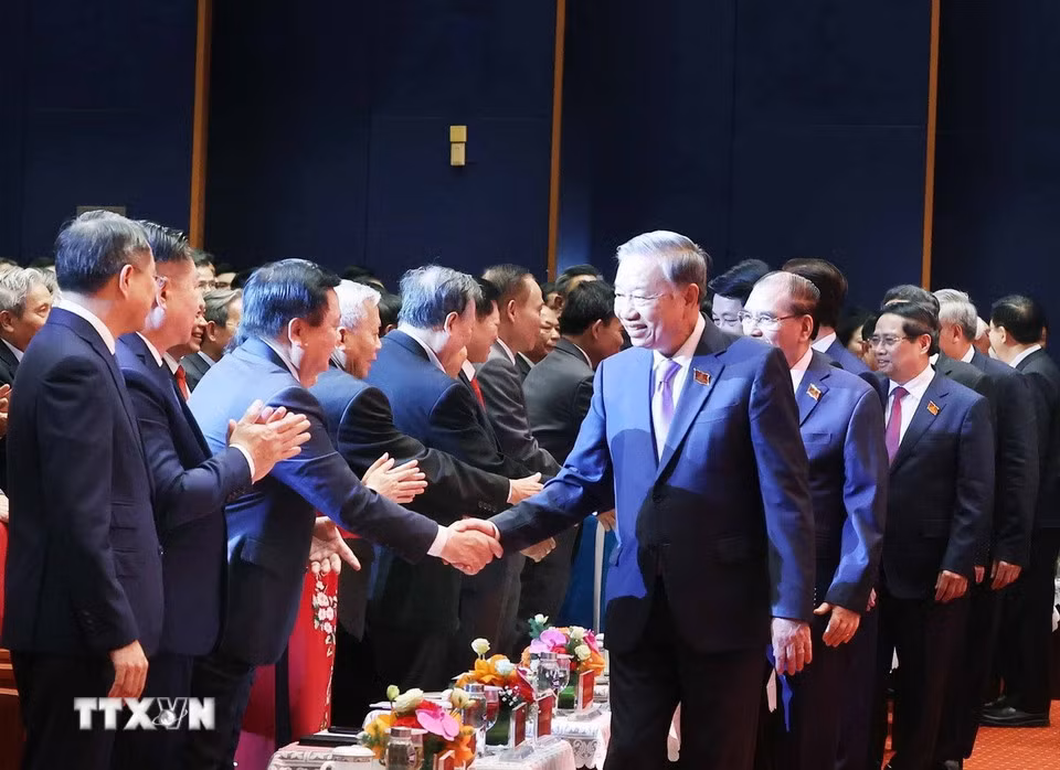 Tổng Bí thư Tô Lâm dự Lễ kỷ niệm trọng thể 80 năm Ngày thành lập Chính phủ -1