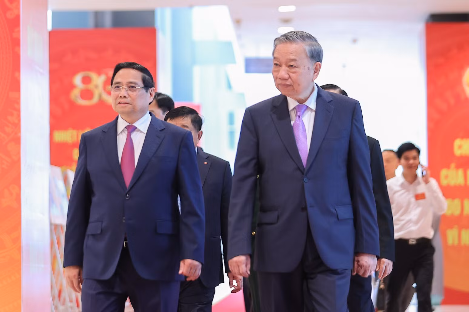 Tổng Bí thư Tô Lâm dự Lễ kỷ niệm trọng thể 80 năm Ngày thành lập Chính phủ -0