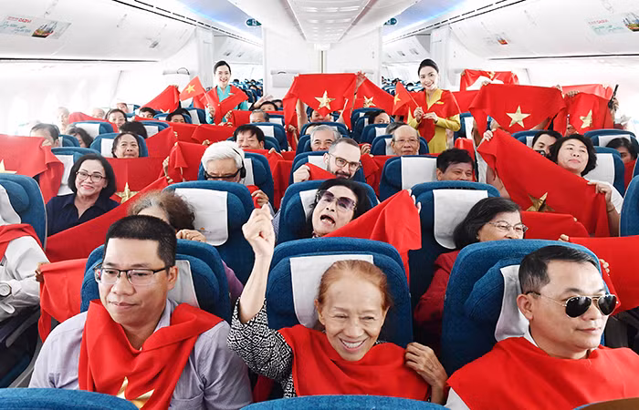 Vietnam Airlines thực hiện chuyến bay “Cất cánh tự hào Việt Nam” kỷ niệm 80 năm Quốc khánh 2/9 -0