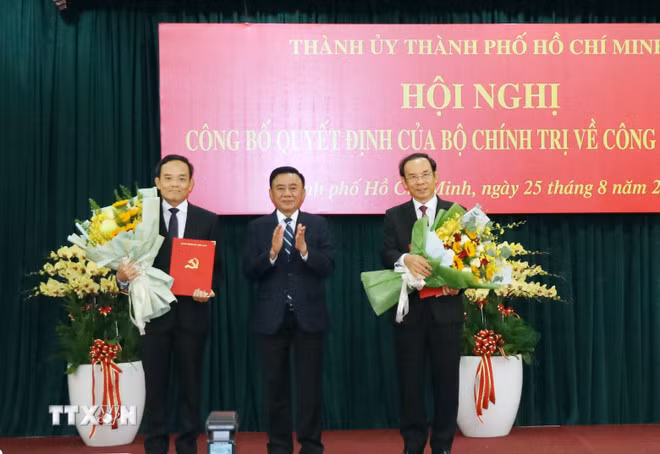 Đồng chí Trần Lưu Quang giữ chức Bí thư Thành ủy TP Hồ Chí Minh -0