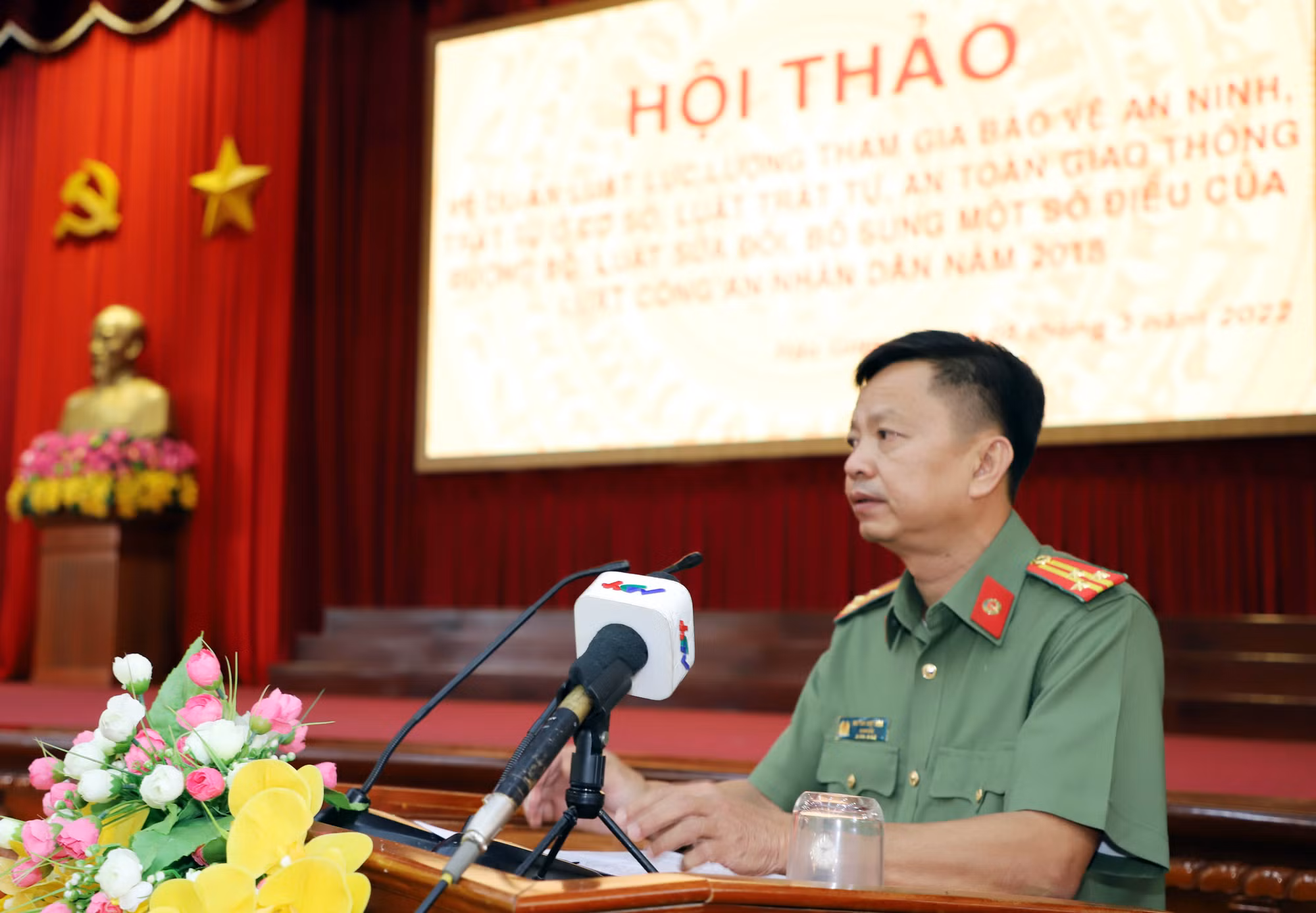Tổ chức Hội thảo về 3 dự án Luật của lực lượng Công an -0