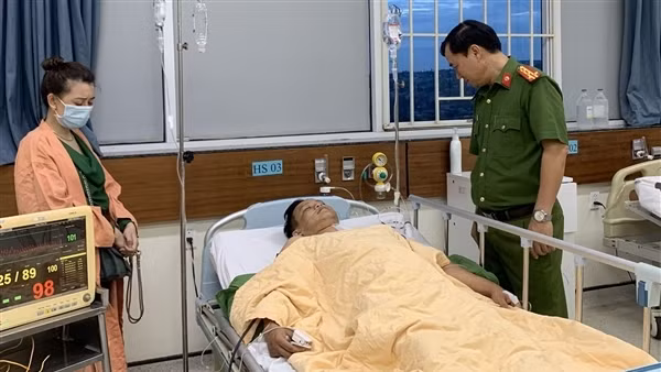 Hai cán bộ Công an bị thương khi truy bắt tội phạm ma tuý