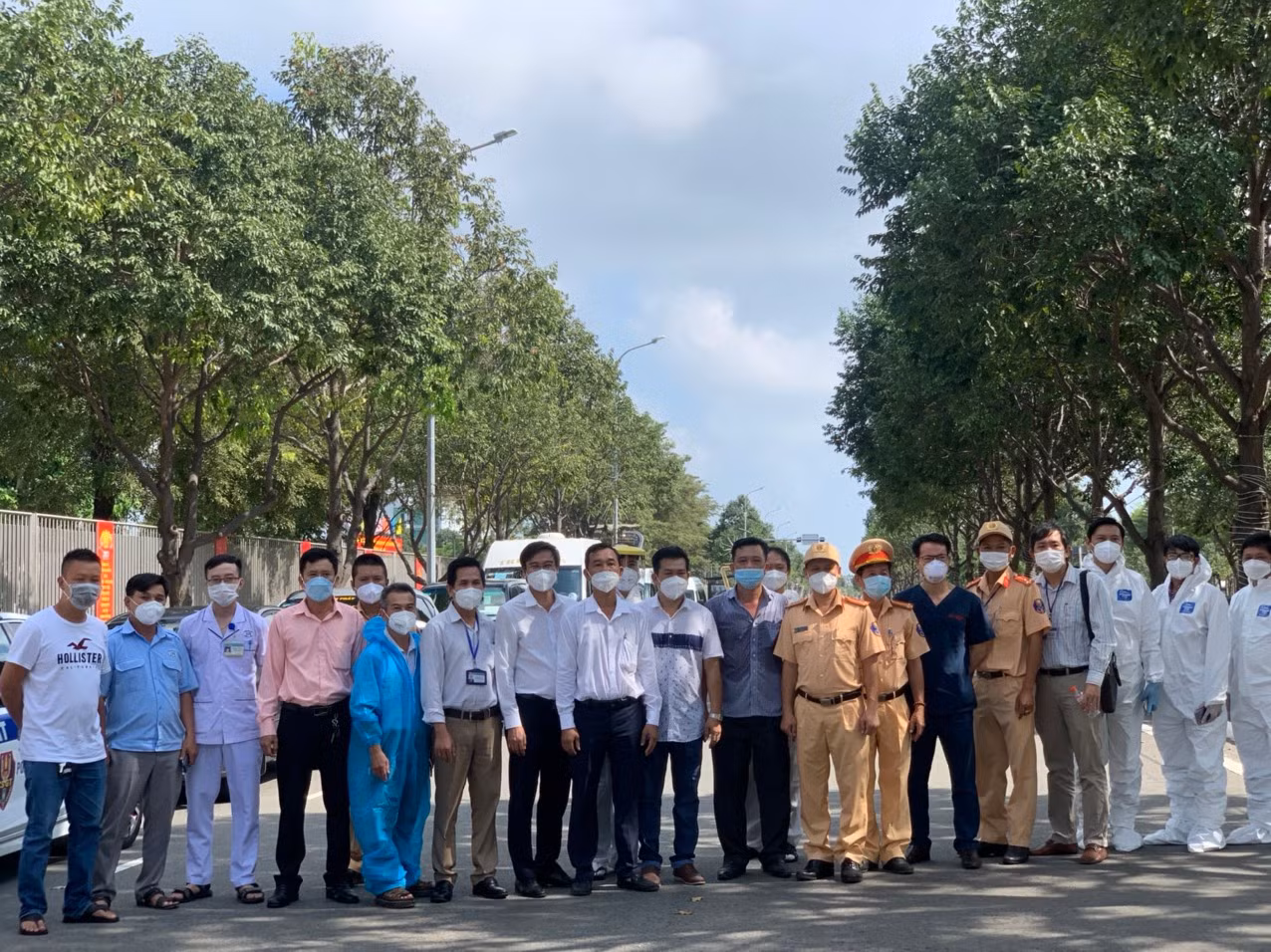 Nhiều phụ nữ mang thai được đón từ TP Hồ Chí Minh về Bà Rịa-Vũng Tàu -0