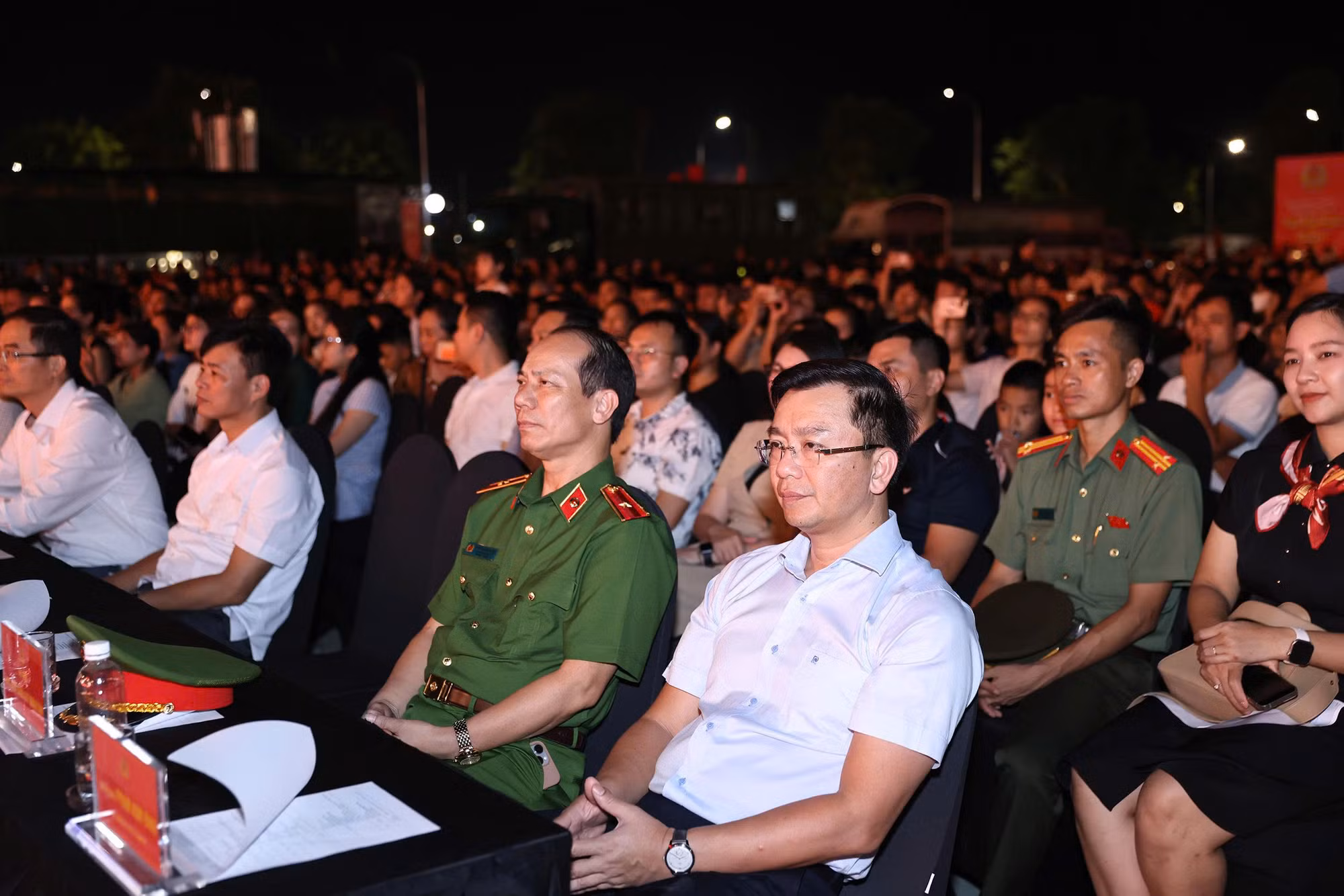 Hàng nghìn chiến sĩ, nghệ sĩ biểu diễn tại Triển lãm thành tựu đất nước, mừng đại lễ tổ chức thành công -0