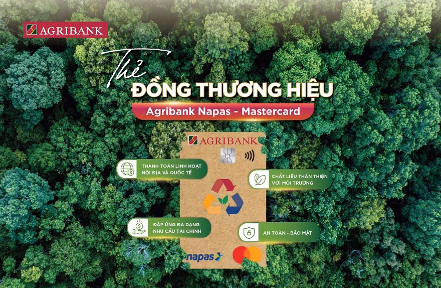Agribank ra mắt thẻ đồng thương hiệu Napas – Mastercard: Một thẻ, mọi giao dịch, vì tương lai xanh -0