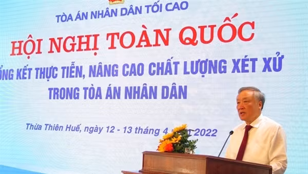 Xây dựng tòa án phát triển tiên tiến, hiện đại, vì nhân dân phục vụ ảnh 2