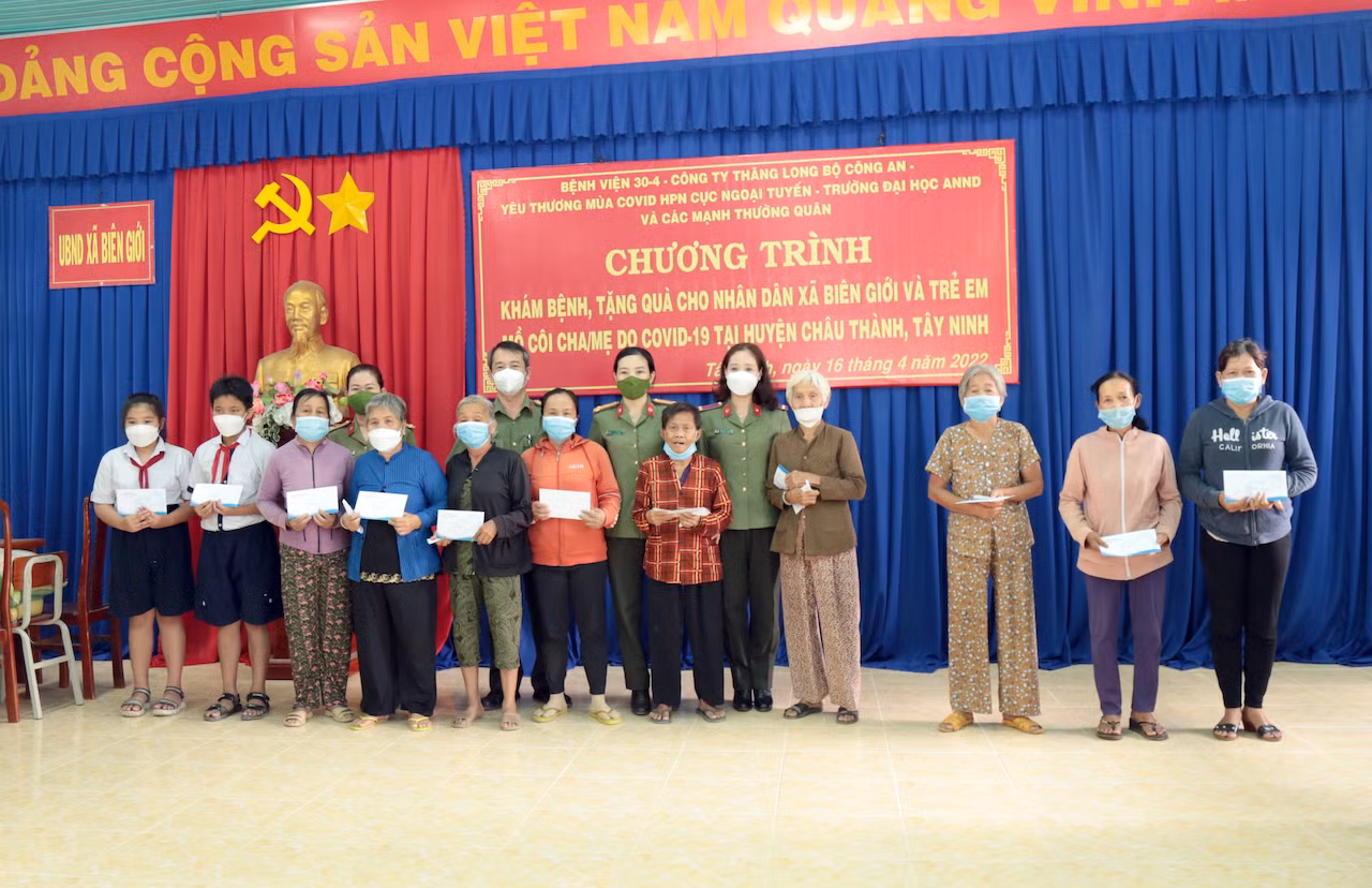 Chương trình trao gửi yêu thương tại xã Biên Giới, huyện Châu Thành, tỉnh Tây Ninh -0