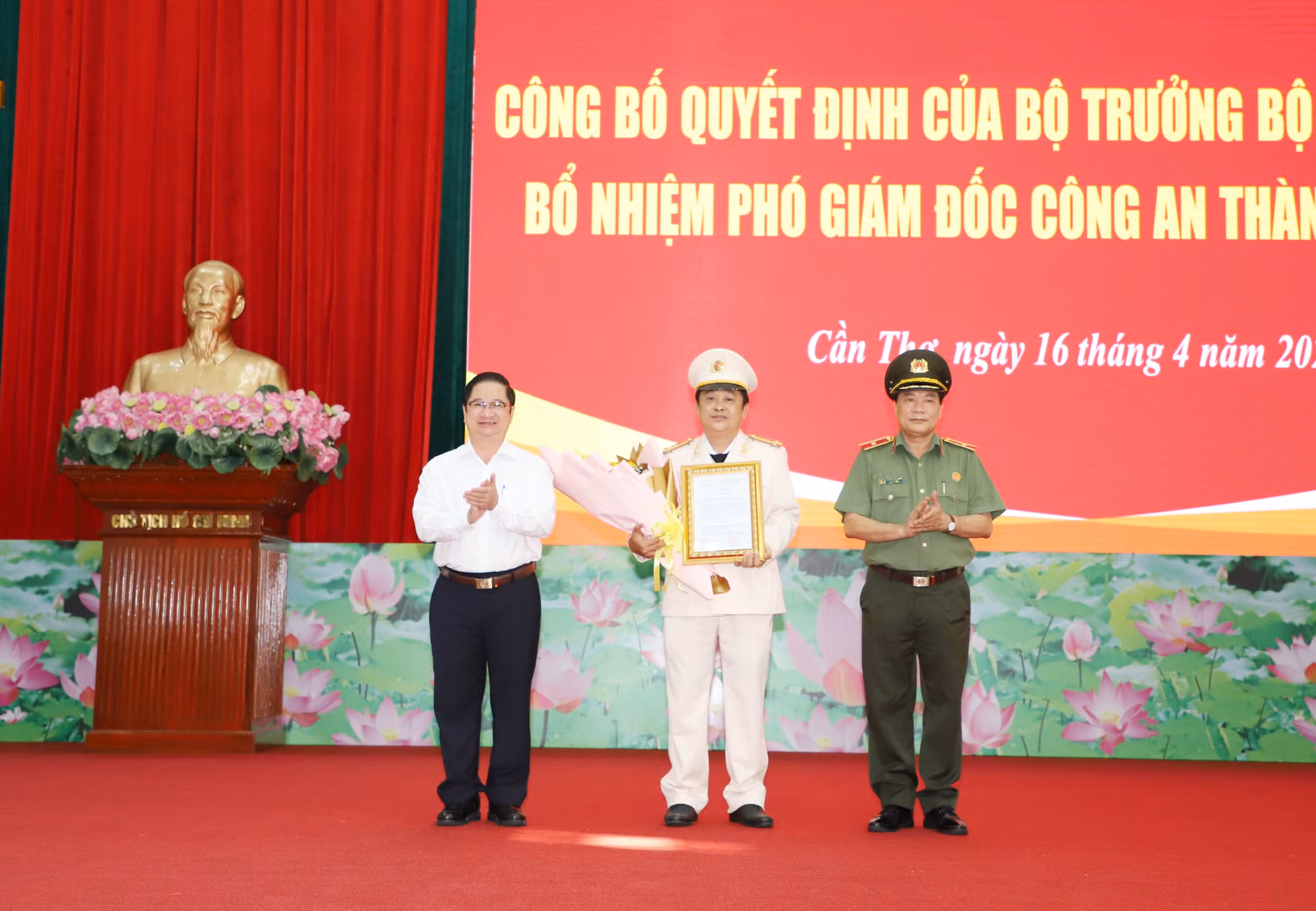 Công an TP Cần Thơ có tân Phó Giám đốc -0