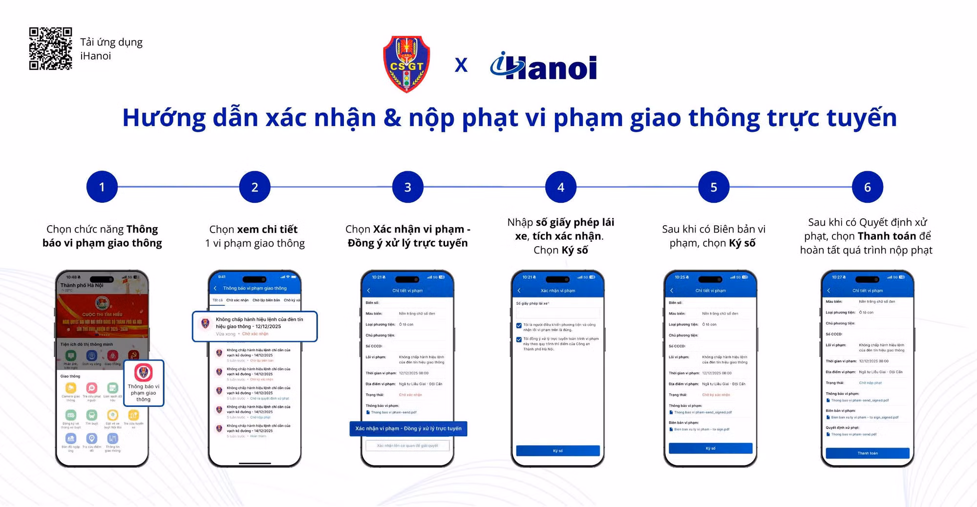 Tài xế vi phạm giao thông xử lý “phạt nguội” qua iHanoi như nào? ảnh 2 3325429547911062847.jpg -0